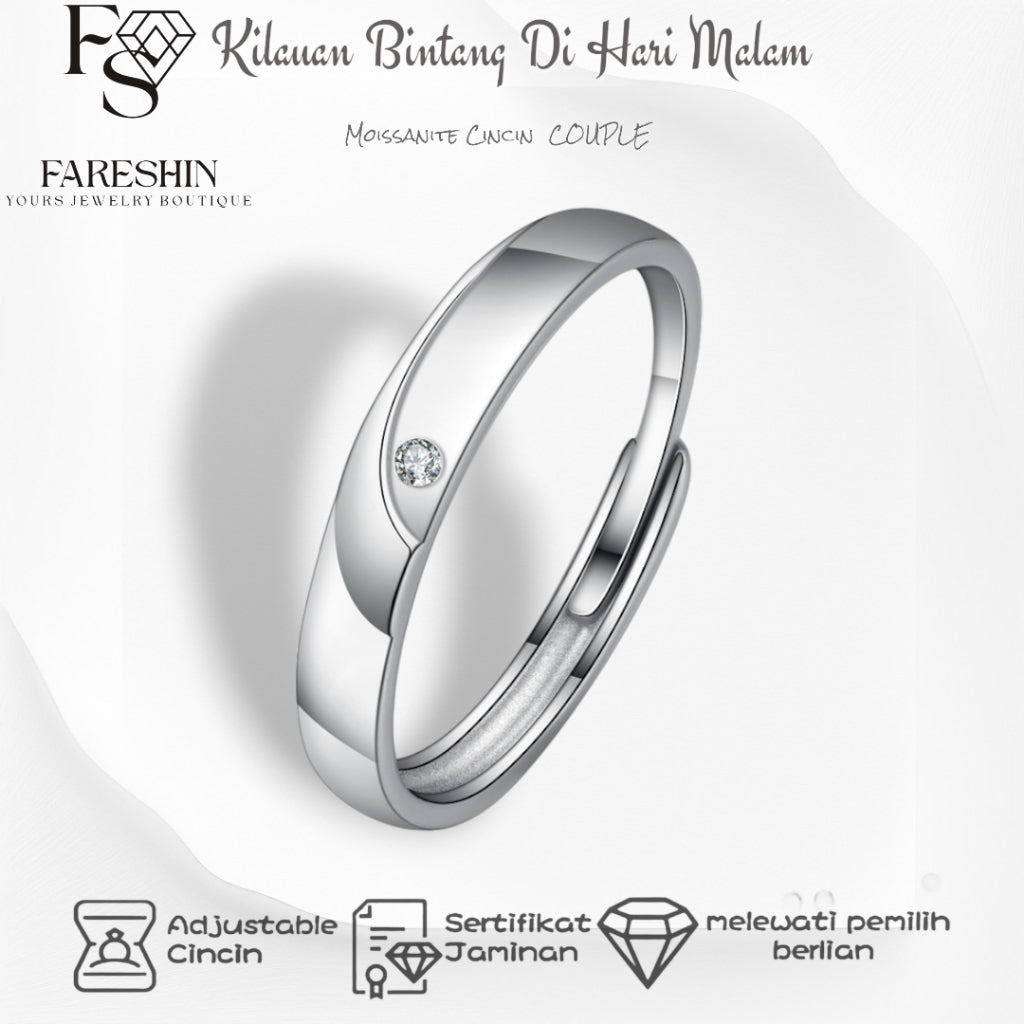 Round Cut Moissanite Classic Ring — 0.5ct, D-color, VVS1, 18K Gold Vermeil