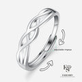 Round Cut Moissanite Heart Ring — 0.5ct, D-color, VVS1, 18K Gold Vermeil