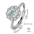 Round Cut Moissanite Classic Ring — 0.5ct, D-color, VVS1, 18K Gold Vermeil