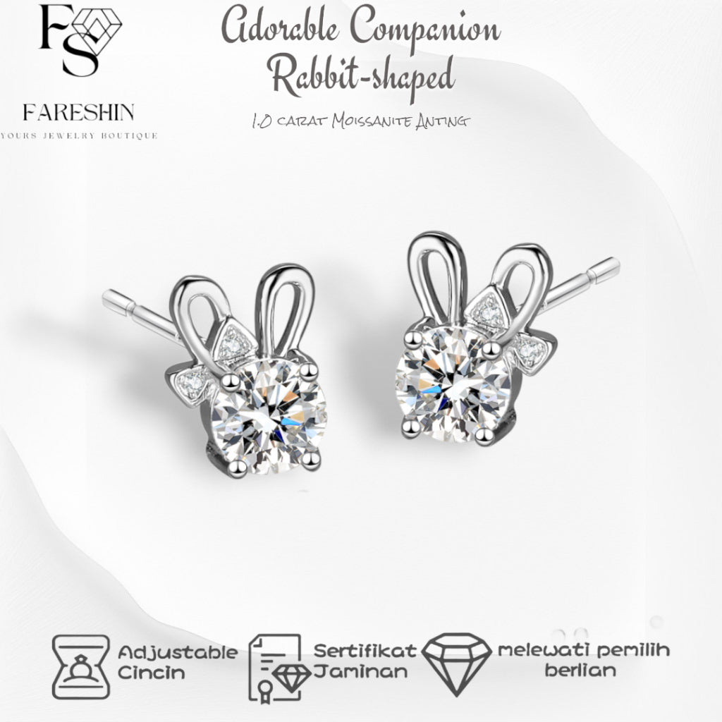 Round Cut Moissanite Classic Ring — 0.5ct, D-color, VVS1, 925 Sterling Silver