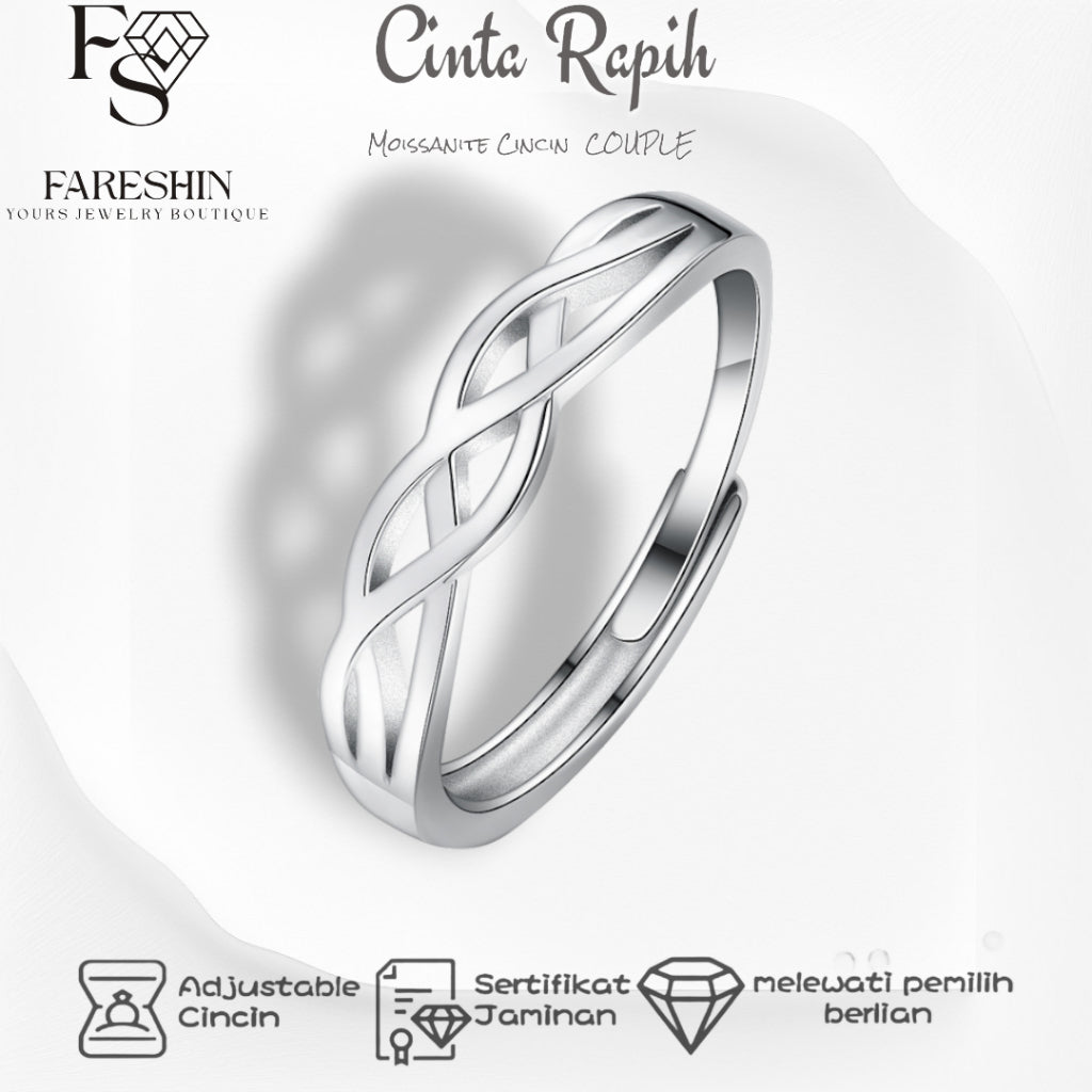 Round Cut Moissanite Heart Ring — 0.5ct, D-color, VVS1, 18K Gold Vermeil