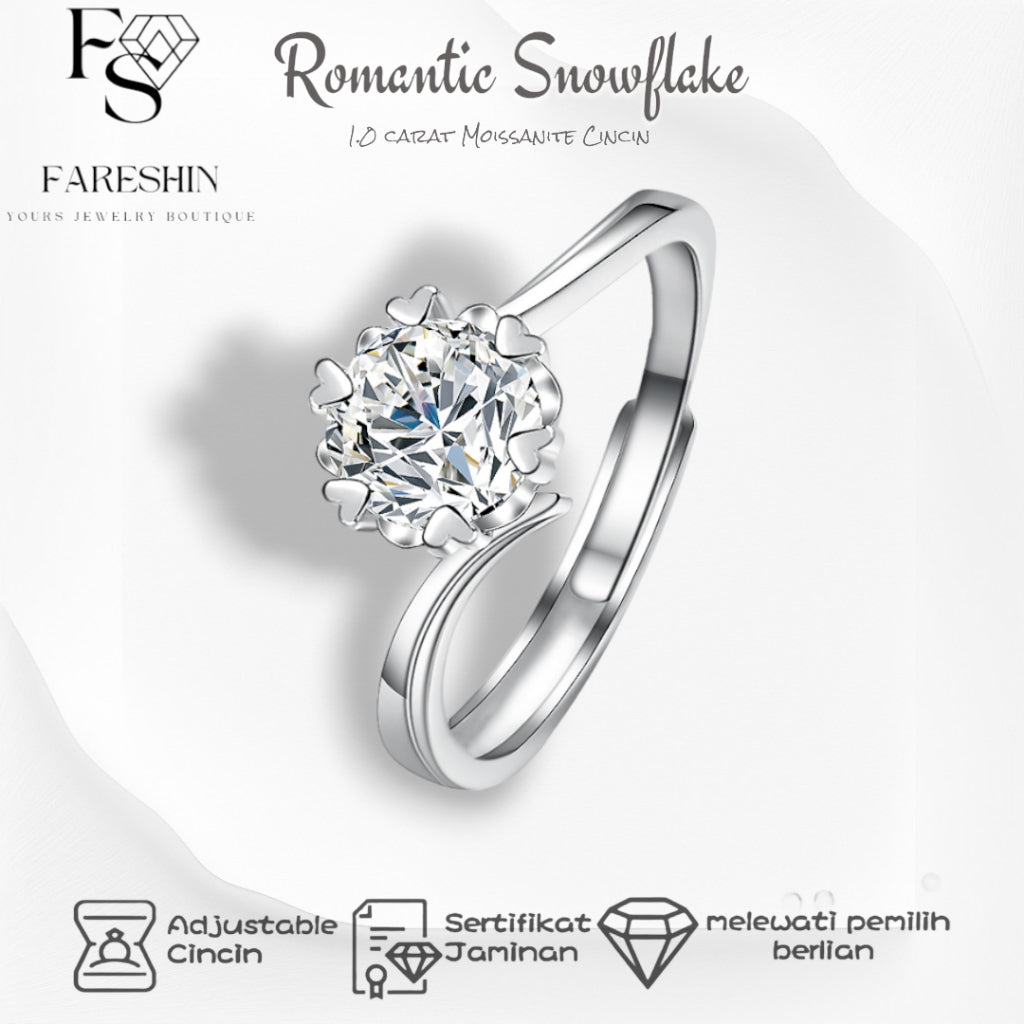 Round Cut Moissanite Classic Ring — 0.5ct, D-color, VVS1, 18K Gold Vermeil