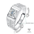 Round Cut Moissanite Classic Ring — 0.5ct, D-color, VVS1, 18K Gold Vermeil