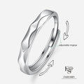 Round Cut Moissanite Heart Ring — 0.5ct, D-color, VVS1, 18K Gold Vermeil