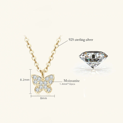 Fareshin Round Cut Classic - , D Color, Vvs1, Moissanite Necklace - 0.5ct / 925 Sterling Silver - detail view | FARESHIN