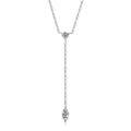 Round Cut Moissanite Star Ring — 0.5ct, D-color, VVS1, 925 Sterling Silver