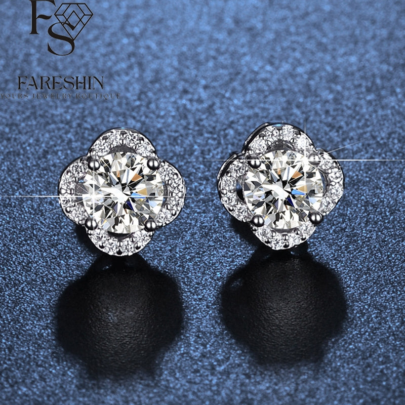 Round Cut Moissanite Classic Ring — 0.5ct, D-color, VVS1, 925 Sterling Silver