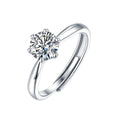 Round Cut Moissanite Classic Ring — 0.5ct, D-color, VVS1, 18K Gold Vermeil