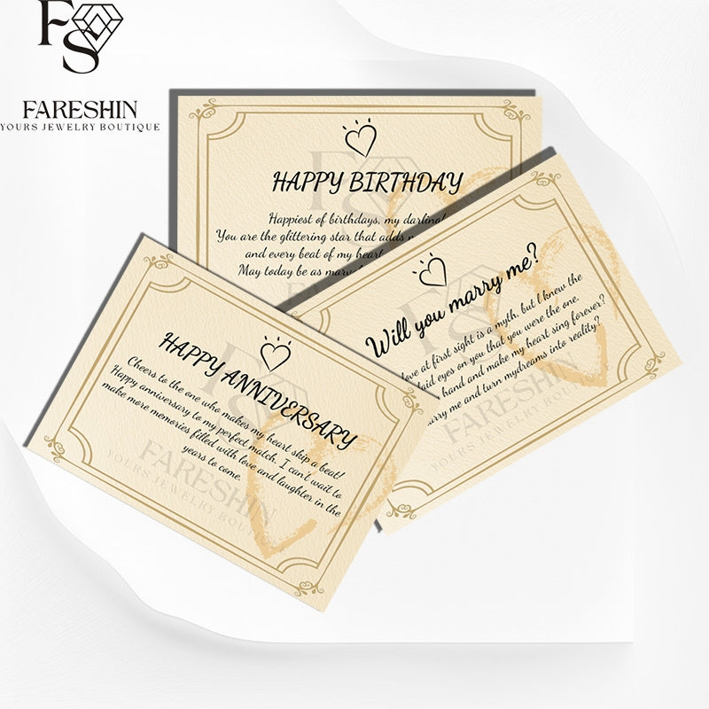 Fareshin Jewelry - Gift Card Kartu Ucapan Selamat