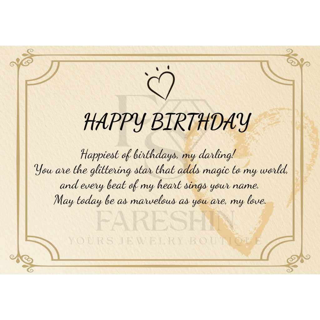 Fareshin Jewelry - Gift Card Kartu Ucapan Selamat