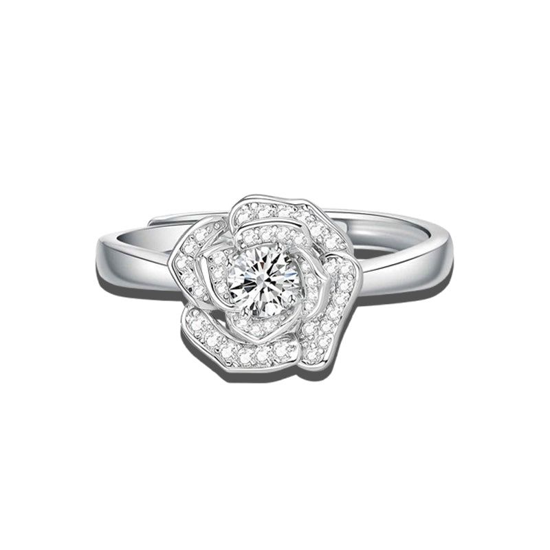 Round Cut Moissanite Classic Ring — 0.5ct, D-color, VVS1, 18K Gold Vermeil