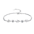Round Cut Moissanite Classic Bracelet — 0.5ct, D-color, VVS1, 925 Sterling Silver