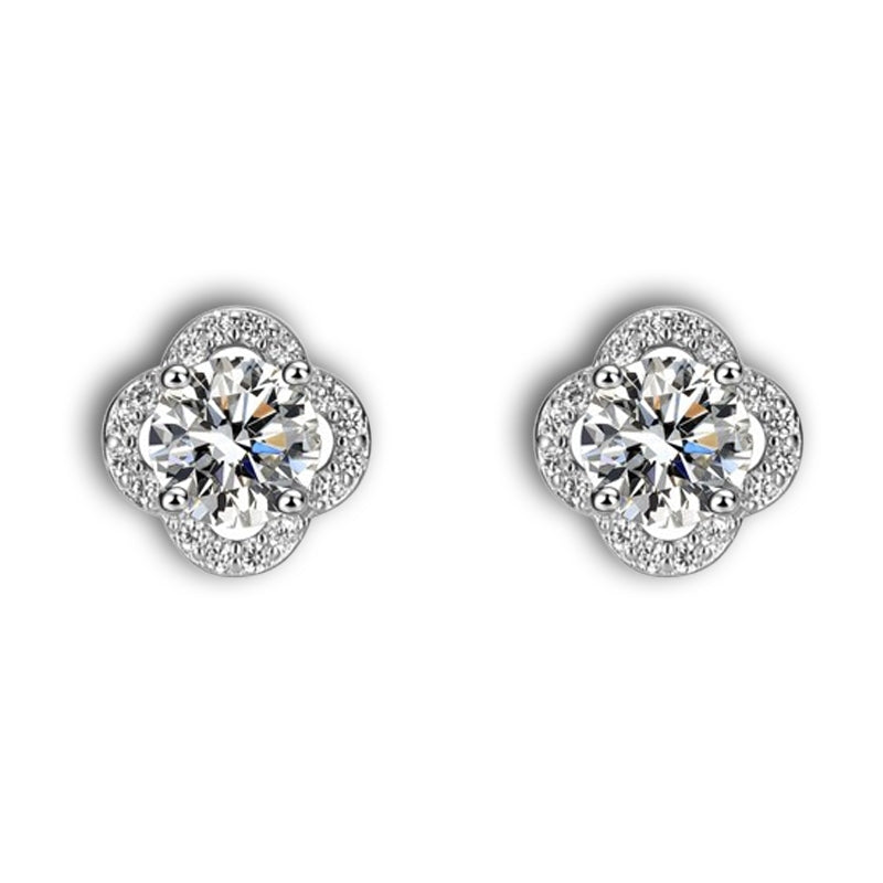 Round Cut Moissanite Classic Ring — 0.5ct, D-color, VVS1, 925 Sterling Silver
