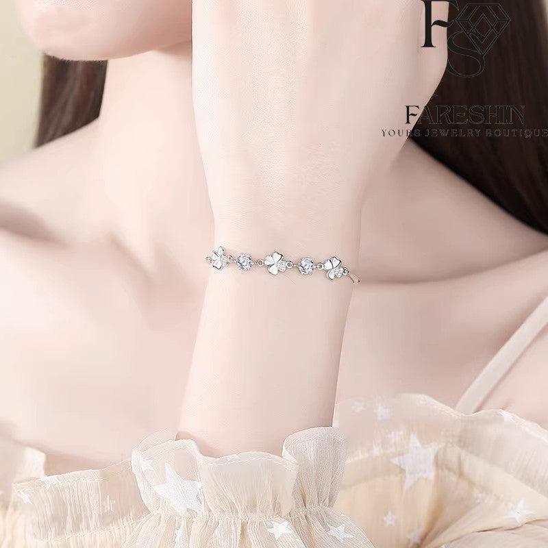 Round Cut Moissanite Classic Bracelet — 0.5ct, D-color, VVS1, 925 Sterling Silver