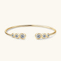 Round Cut Moissanite Classic Bracelet — 1.8ct, D-color, VVS1, 925 Sterling Silver