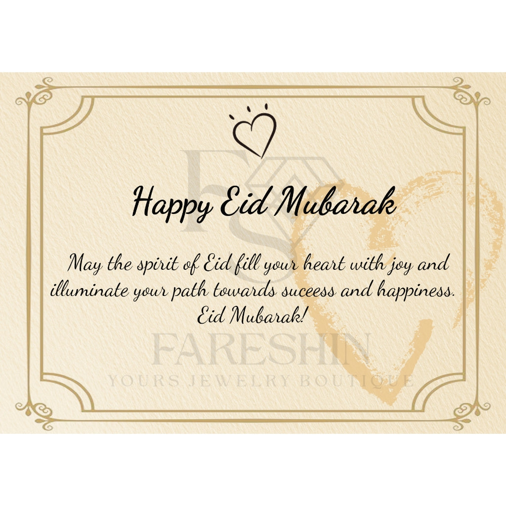 Fareshin Jewelry - Gift Card Kartu Ucapan Selamat