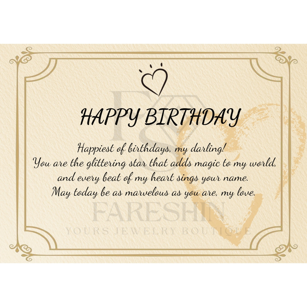 Fareshin Jewelry - Gift Card Kartu Ucapan Selamat
