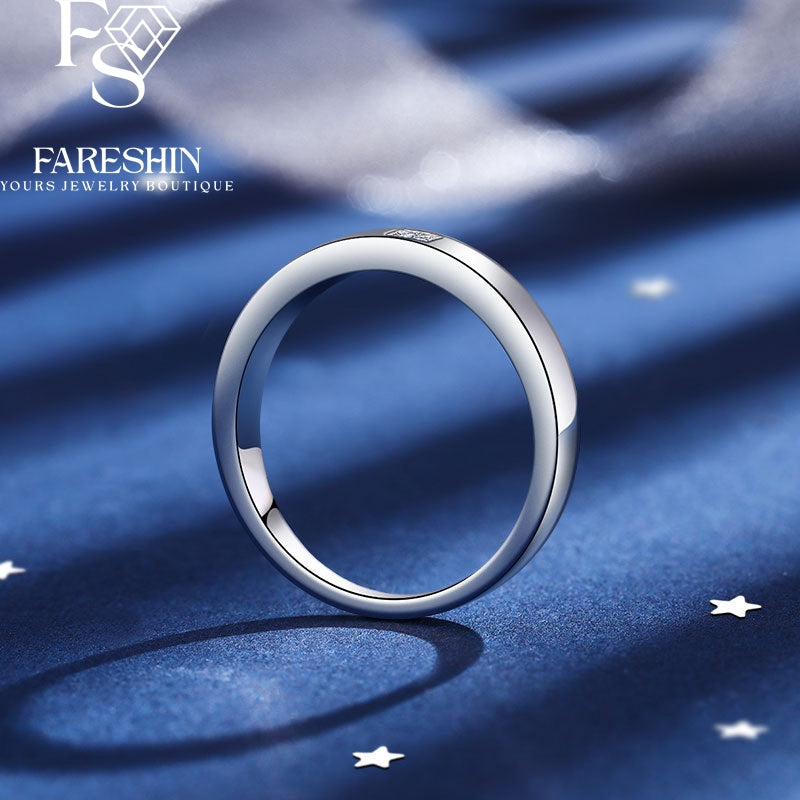 Round Cut Moissanite Classic Ring — 0.3ct, D-color, VVS1, 18K Gold Vermeil