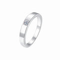 Round Cut Moissanite Classic Ring — 0.3ct, D-color, VVS1, 18K Gold Vermeil