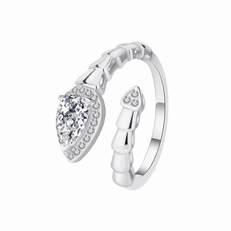 Round Cut Moissanite Sparkle Ring — 1.0ct, D-color, VVS1, 18K Gold Vermeil