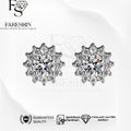 Round Cut Moissanite Classic Ring — 0.5ct, D-color, VVS1, 925 Sterling Silver