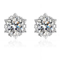Round Cut Moissanite Classic Ring — 0.5ct, D-color, VVS1, 925 Sterling Silver