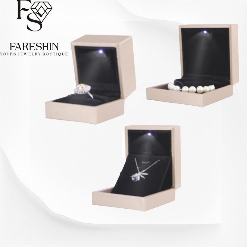 (Add On) Kotak Perhiasan Cincin Anting Kalung Gelang Box Exclusive Jewelry Promise Ring Box