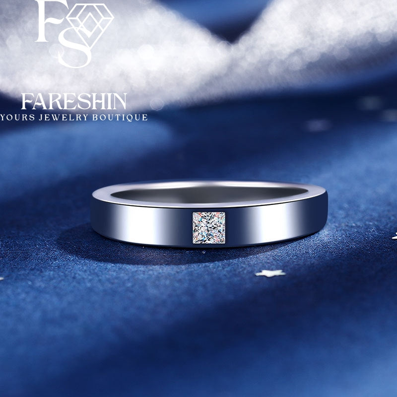 Round Cut Moissanite Classic Ring — 0.3ct, D-color, VVS1, 18K Gold Vermeil