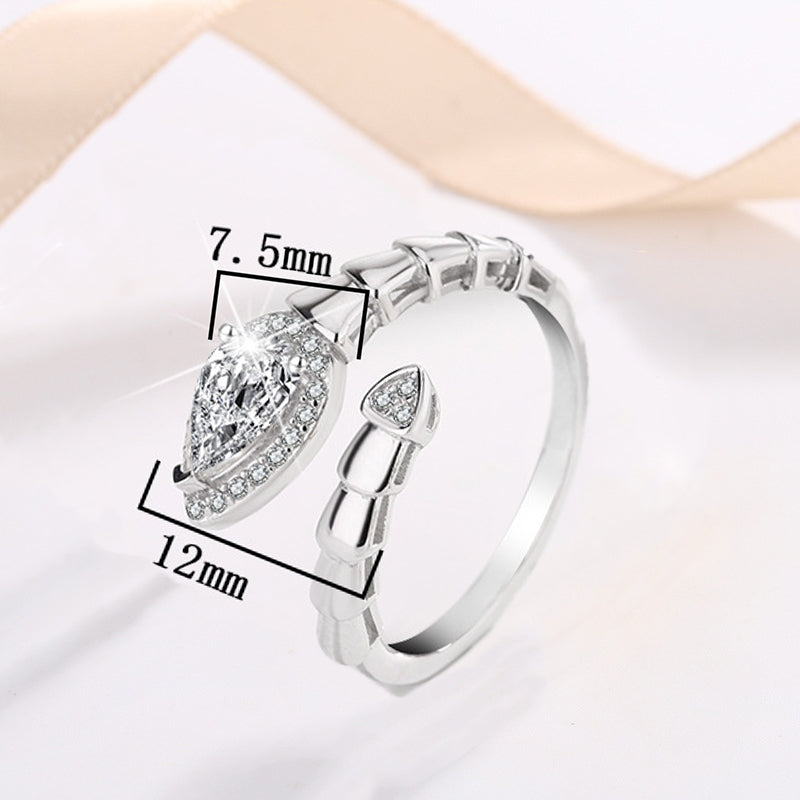 Round Cut Moissanite Sparkle Ring — 1.0ct, D-color, VVS1, 18K Gold Vermeil