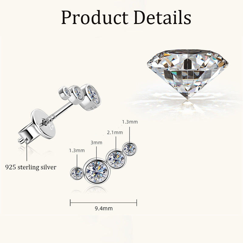 Round Cut Moissanite Classic Ring — 0.32ct, D-color, VVS1, 925 Sterling Silver
