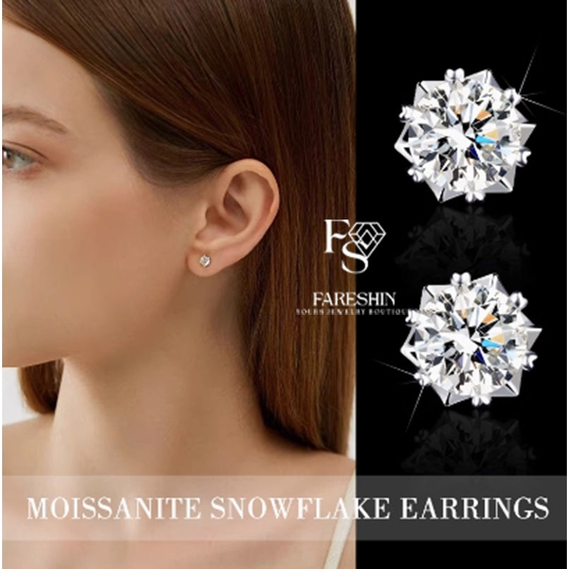 Round Cut Moissanite Classic Ring — 0.5ct, D-color, VVS1, 925 Sterling Silver