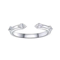 Round Cut Moissanite Classic Ring — 0.5ct, D-color, VVS1, 18K Gold Vermeil