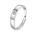 Round Cut Moissanite Classic Ring — 0.5ct, D-color, VVS1, 18K Gold Vermeil