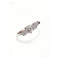 Round Cut Moissanite Heart Ring — 0.5ct, D-color, VVS1, 18K Gold Vermeil