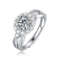 Round Cut Moissanite Classic Ring — 0.5ct, D-color, VVS1, 18K Gold Vermeil