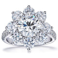 Round Cut Moissanite Classic Ring — 0.5ct, D-color, VVS1, 18K Gold Vermeil