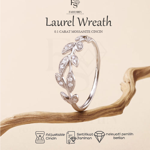 Fareshin Round Cut Classic - , D Color, Vvs1, Moissanite Ring - 0.5ct / 925 Sterling Silver - main product view | FARESHIN