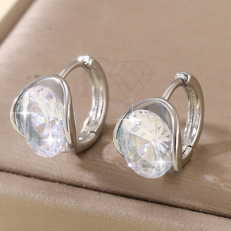 Round Cut Moissanite Star Ring — 0.5ct, D-color, VVS1, 925 Sterling Silver