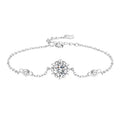 Round Cut Moissanite Classic Bracelet — 0.5ct, D-color, VVS1, 925 Sterling Silver