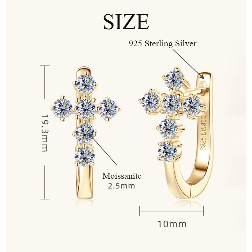 Round Cut Moissanite Classic Ring — 0.5ct, D-color, VVS1, 925 Sterling Silver