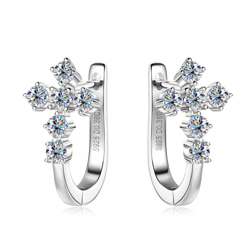 Round Cut Moissanite Classic Ring — 0.5ct, D-color, VVS1, 925 Sterling Silver