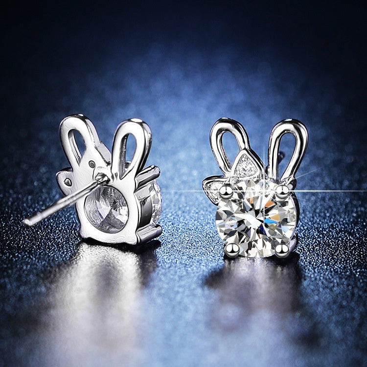 Round Cut Moissanite Classic Ring — 0.5ct, D-color, VVS1, 925 Sterling Silver