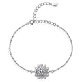 Round Cut Moissanite Classic Bracelet — 0.5ct, D-color, VVS1, 925 Sterling Silver