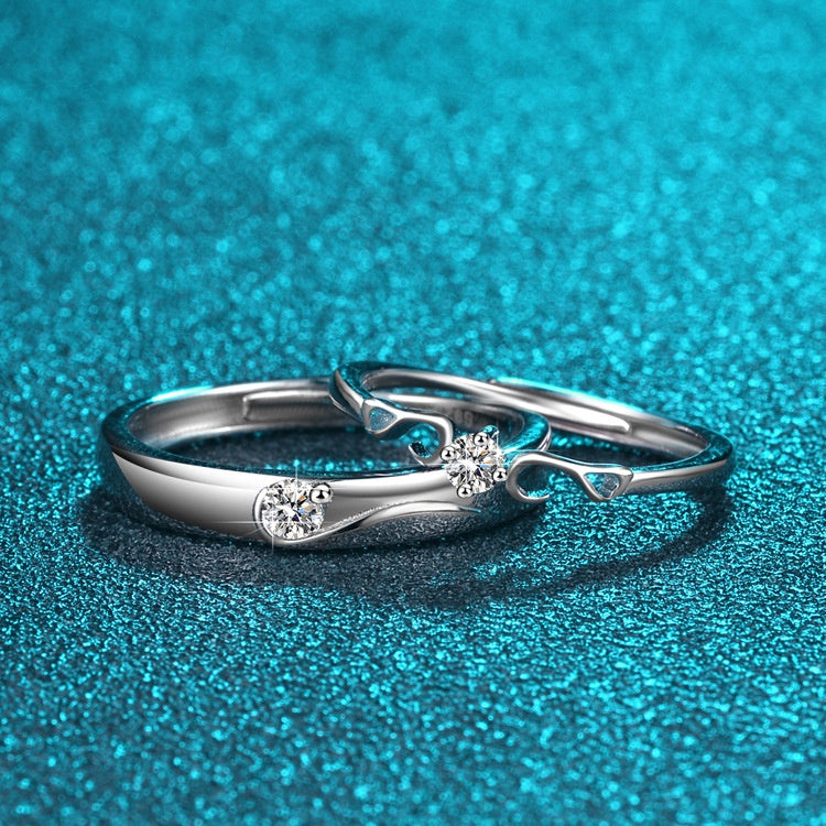 Round Cut Moissanite Classic Ring — 0.5ct, D-color, VVS1, 18K Gold Vermeil