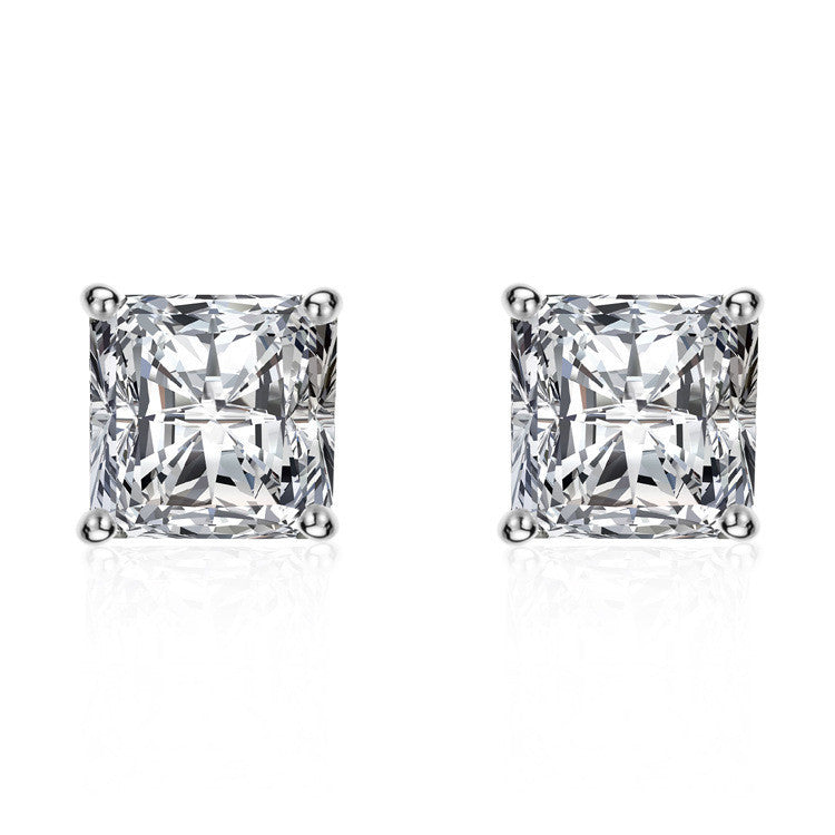 Round Cut Moissanite Star Ring — 0.5ct, D-color, VVS1, 925 Sterling Silver