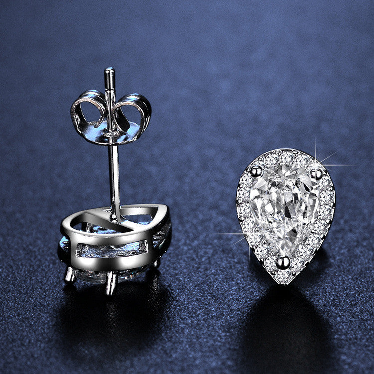 Round Cut Moissanite Star Ring — 0.5ct, D-color, VVS1, 925 Sterling Silver